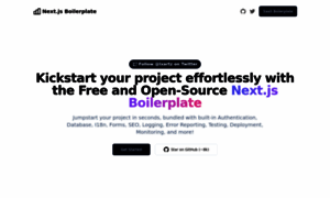 Nextjs-boilerplate.com thumbnail