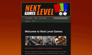 Nextlevelgames.com.au thumbnail