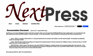 Nextpress.org thumbnail