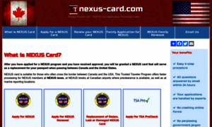 Nexus-card.com thumbnail