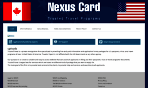 Nexus.trustedtravelprograms.com thumbnail