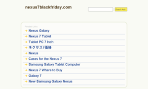Nexus7blackfriday.com thumbnail
