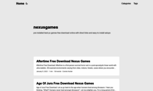 Nexusgamesag.pages.dev thumbnail