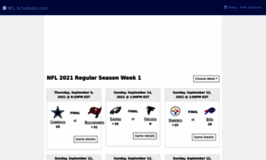 Nfl-schedules.com thumbnail