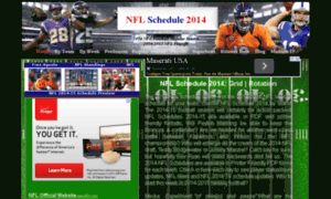 Nflschedule2014.com thumbnail