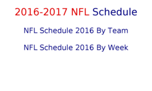 Nflschedule2015.com thumbnail