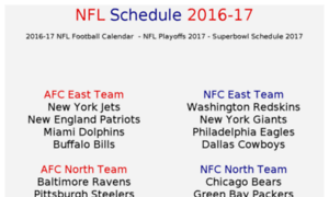 Nflschedule2015.org thumbnail