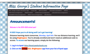 Ngeorge.educatorpages.com thumbnail