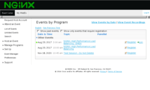 Nginx.webex.com thumbnail