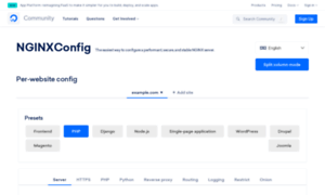 Nginxconfig.io thumbnail