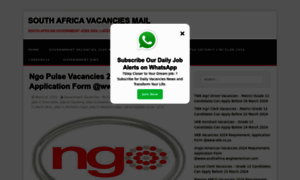 Ngo-pulse.vacanciesjobs.co.za thumbnail