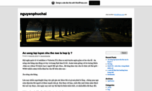 Nguyenphuchai.wordpress.com thumbnail