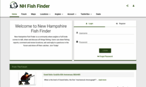 Nhfishfinder.com thumbnail