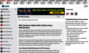 Nhlstreams.io thumbnail