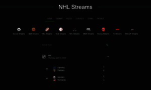 Nhlstreams100.com thumbnail