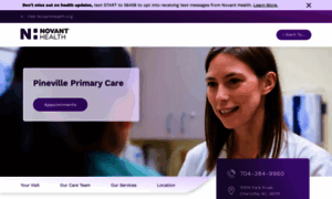 Nhpinevilleprimarycare.org thumbnail