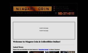 Niagaracoinandcollectibles.com thumbnail