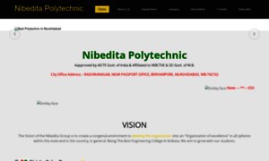 Nibeditapolytechnic.com thumbnail