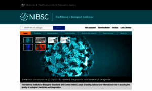 Nibsc.org thumbnail