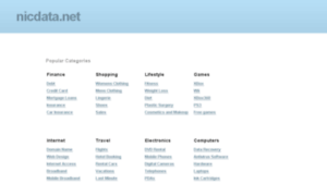 Nicdata.net thumbnail