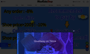 Nicekicksshop.com thumbnail