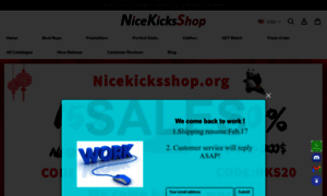 Nicekicksshop.org thumbnail