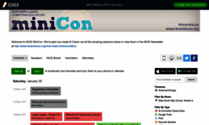 Niceminicon2016.sched.org thumbnail