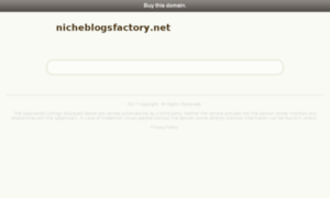 Nicheblogs.nicheblogsfactory.net thumbnail