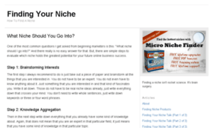 Nichefinding.com thumbnail