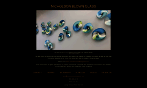 Nicholsonblownglass.com thumbnail