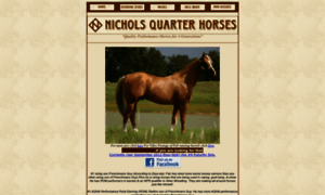 Nicholsquarterhorses.com thumbnail