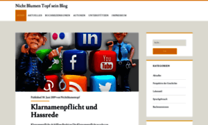 Nichtblumentopfseinblog.de thumbnail