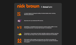 Nick-brown.com thumbnail