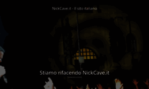 Nickcave.it thumbnail