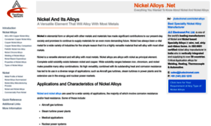 Nickel-alloys.net thumbnail