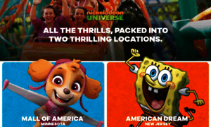 Nickelodeonuniverse.com thumbnail