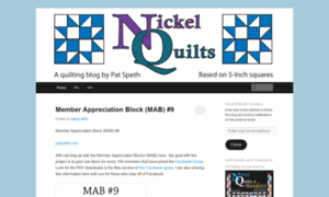 Nickelquilts.wordpress.com thumbnail