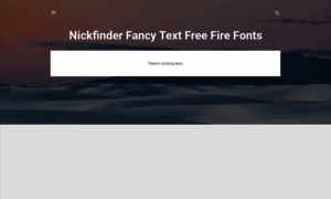 Nickfinder-fancy-text.blogspot.com thumbnail