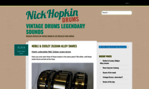 Nickhopkindrums.wordpress.com thumbnail