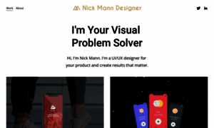Nickmanndesigner.com thumbnail