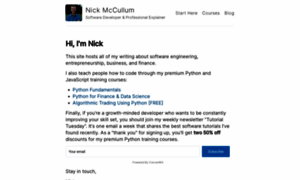Nickmccullum.com thumbnail