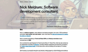 Nickmeldrum.com thumbnail