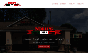 Nicksdeliandpizza.com thumbnail