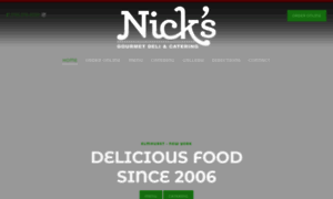 Nicksgourmetdeli.com thumbnail