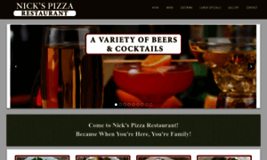 Nickspizzarestaurant.net thumbnail