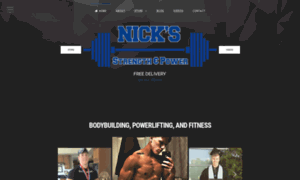 Nicksstrengthandpower.com thumbnail