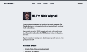 Nickwignall.com thumbnail