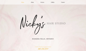 Nickyshairstudioandspa.com thumbnail