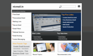 Nicmail.in thumbnail