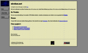Nicolaas.net thumbnail